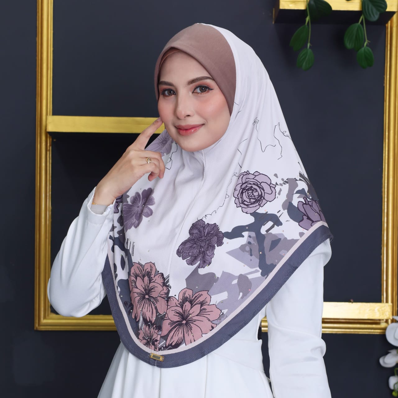 ALIZA COTTON RIBBED SCARF