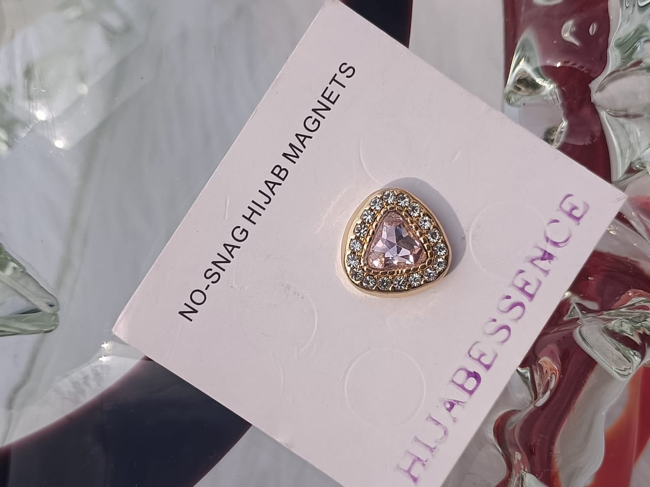 LUXE NO SNAG MAGNETIC PIN - BABY PINK