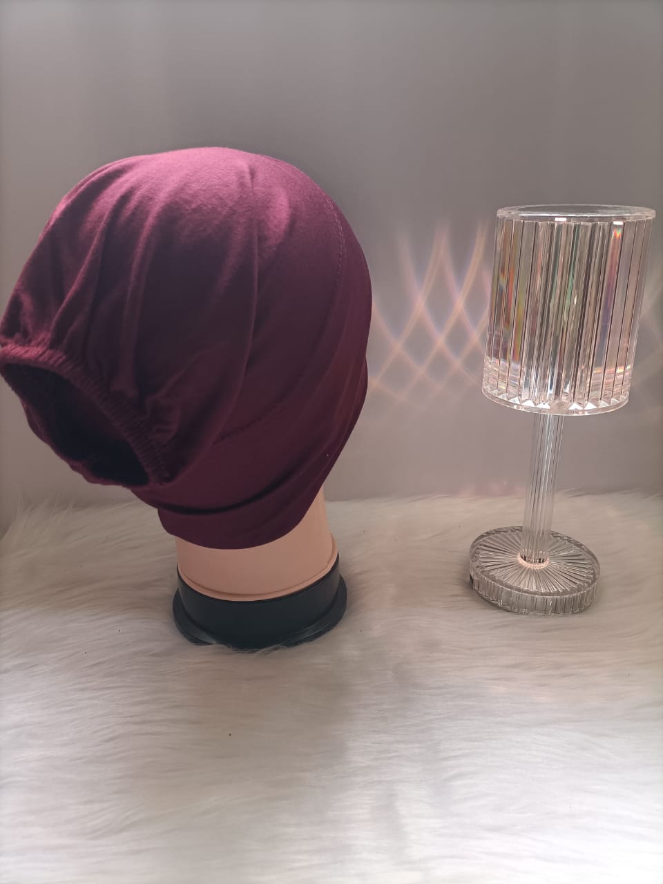 MAROON INDONESIAN HIJAB CAP