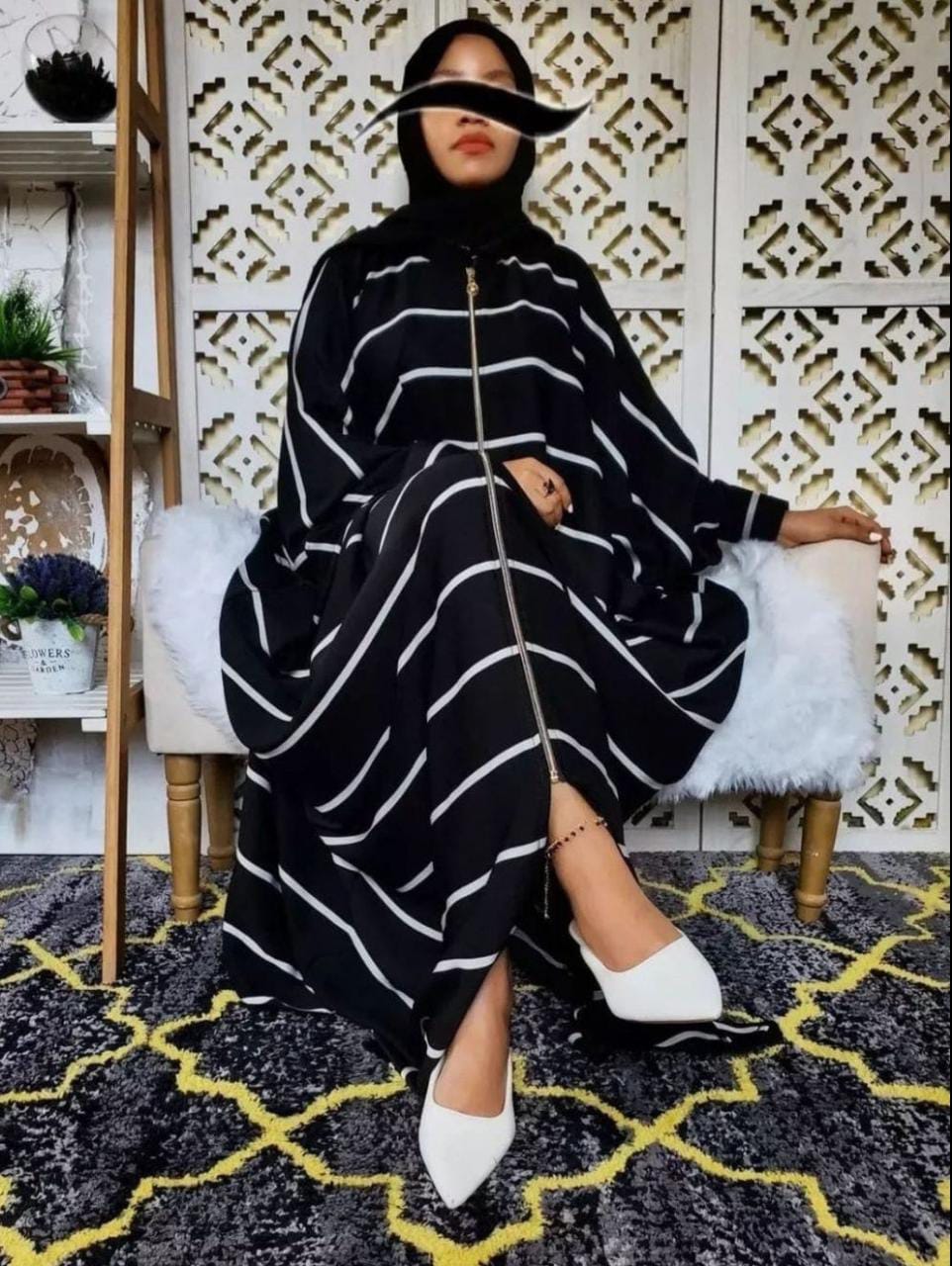 BLACK IQRA ABAYA