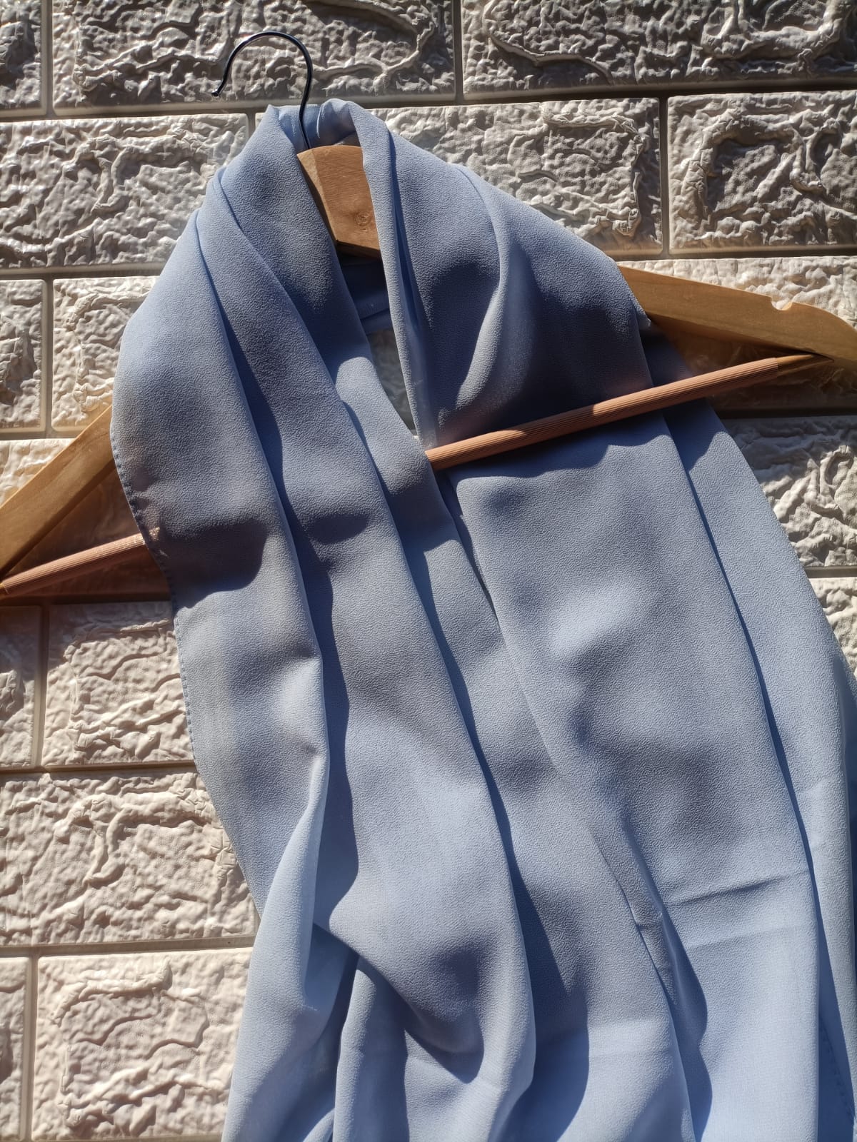 ICE BLUE CHIFFON HIJAB