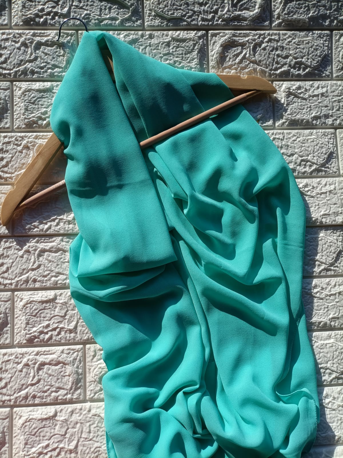 TURQUOISE PREMIUM CHIFFON HIJAB