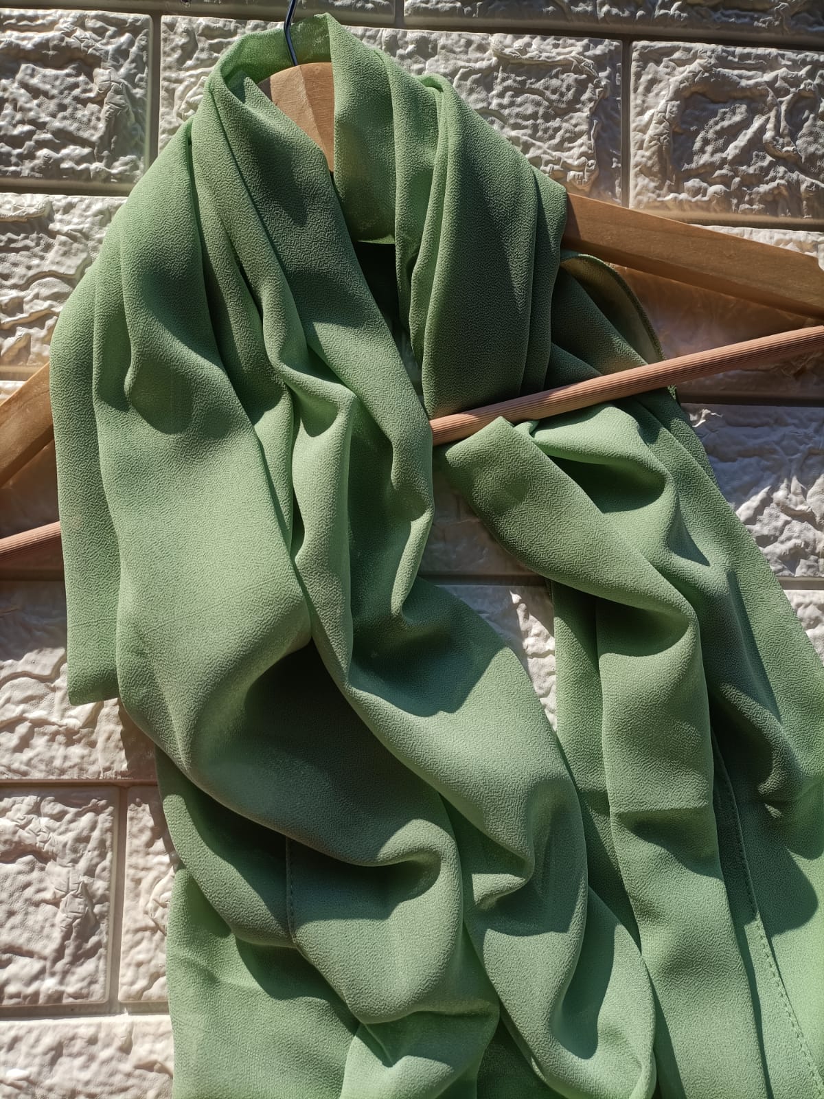 SEA GREEN CHIFFON HIJAB