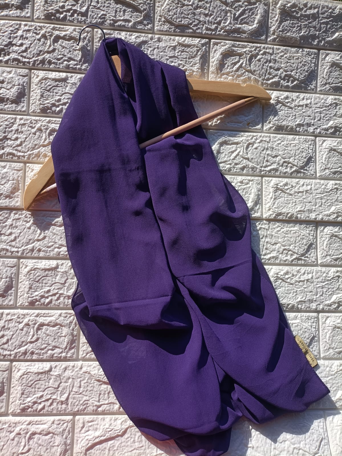 PURPLE PREMIUM CHIFFON HIJAB