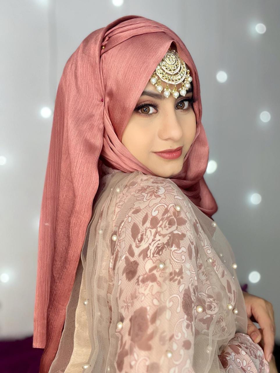 ROSEWOOD PREMIUM CREPE SATIN HIJAB