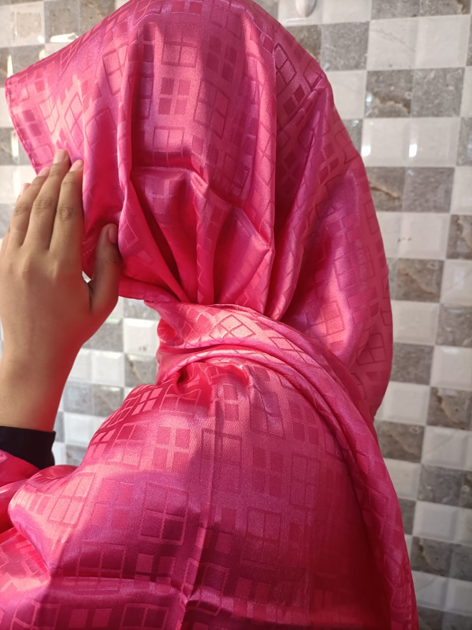 DARK PINK PRINTED HIAB