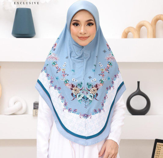 BLUE FIZA SCARF