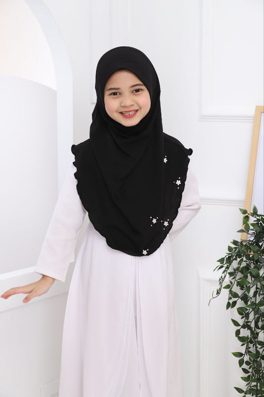 BLACK  RIDA KIDS SCARF