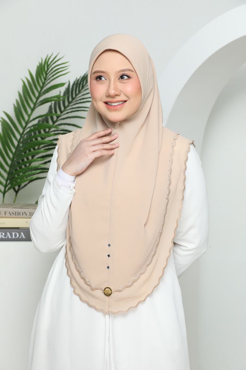 CREAM AYZAL SCARF