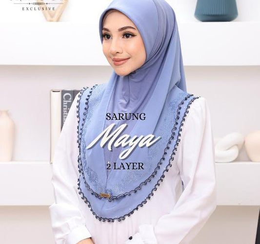 LAVENDER ZERLIN SCARF