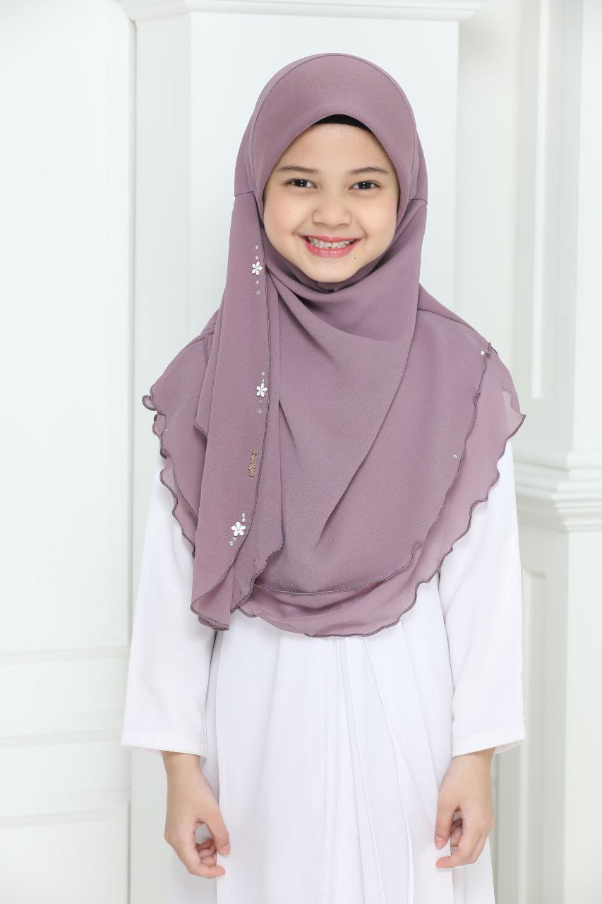 NYLA KIDS SCARF - LILAC
