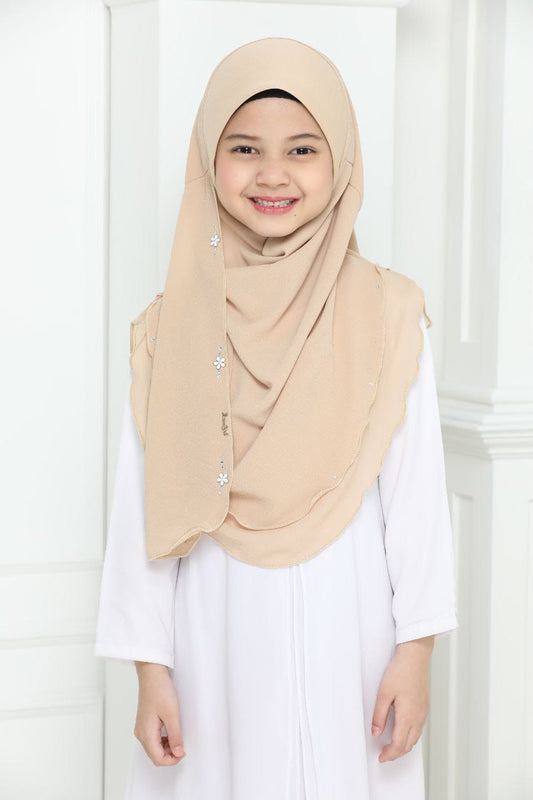 NYLA KIDS SCARF - CREAM
