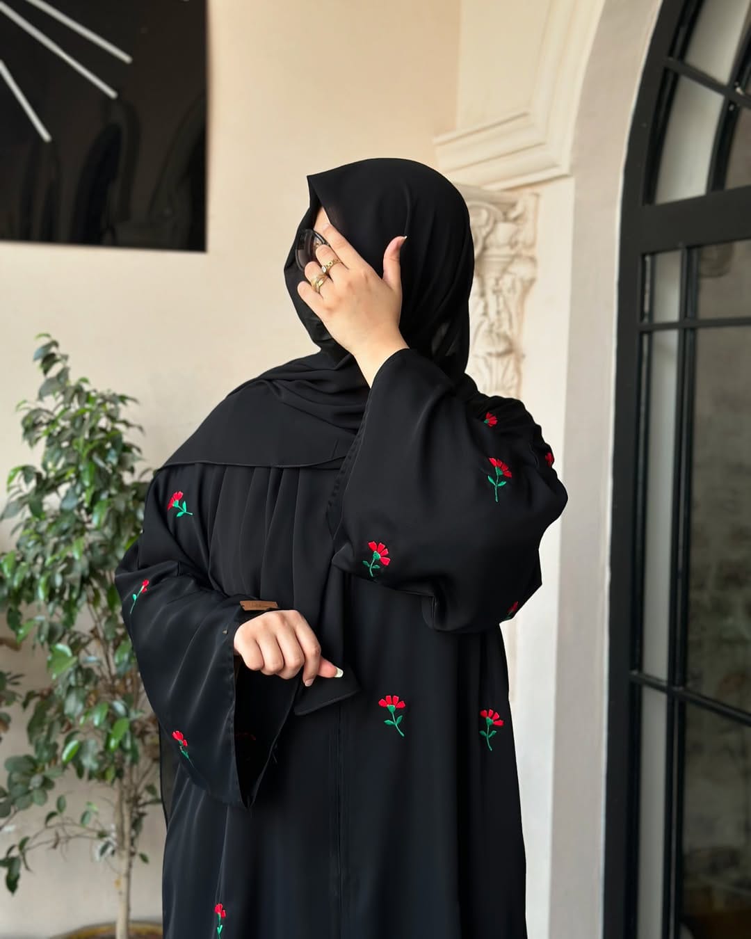 CELINE EMBRIODERY ABAYA