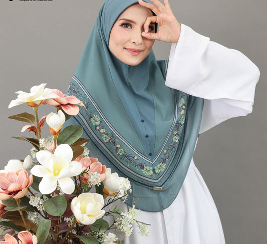 TEAL NORA ADULT SCARF