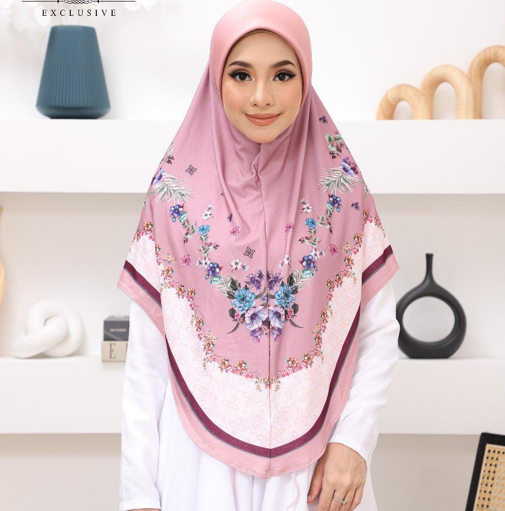 PINK FIZA SCARF