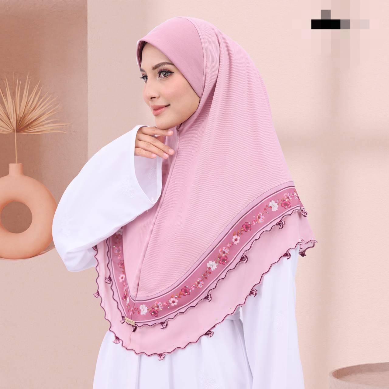PINK LINA SCARF