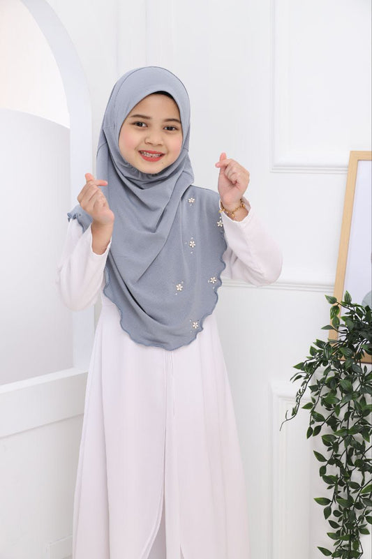 S GREY RIDA KIDS SCARF