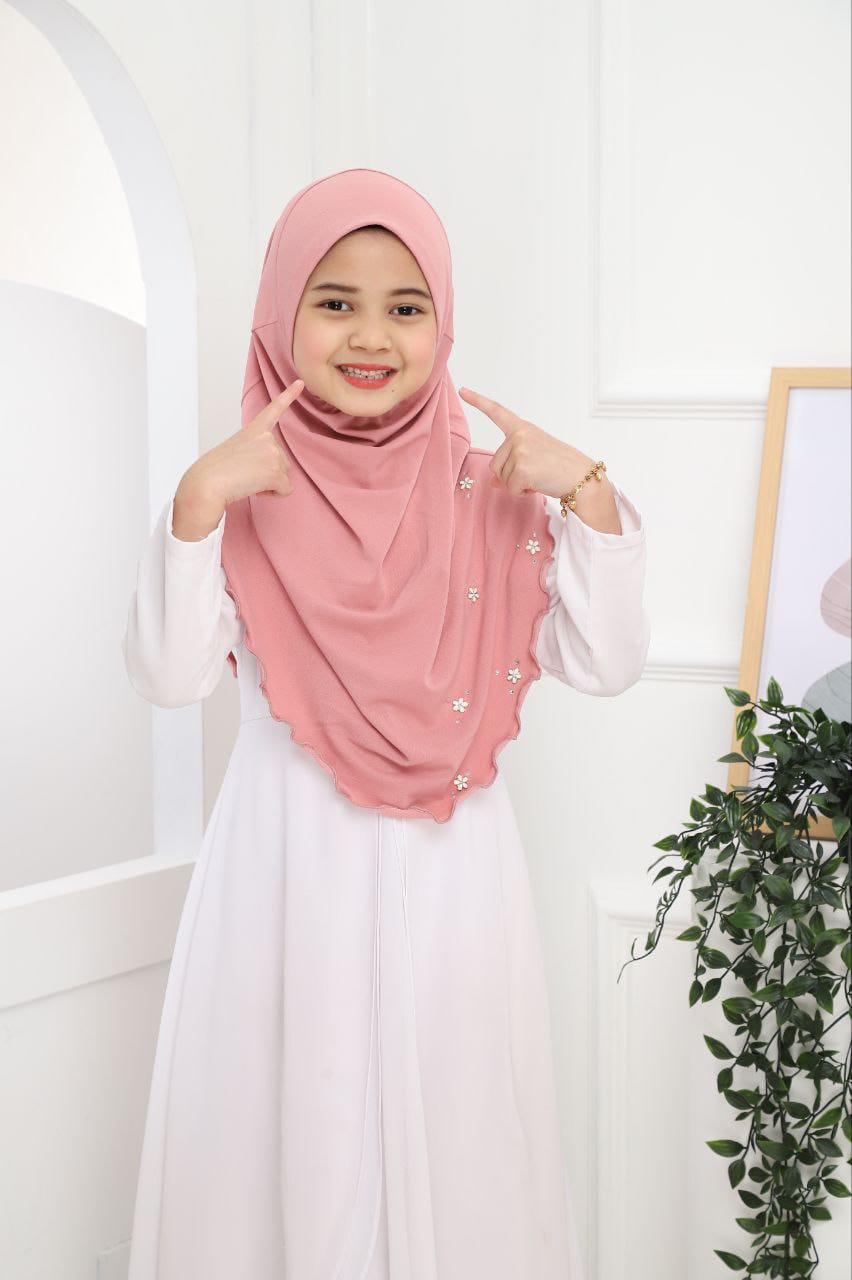 PINK RIDA KIDS SCARF