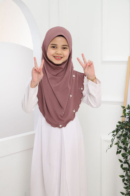 PURPLE RIDA KIDS SCARF