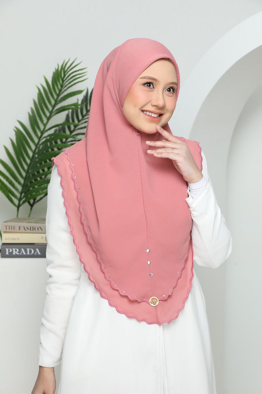 B PINK AYZAL SCARF