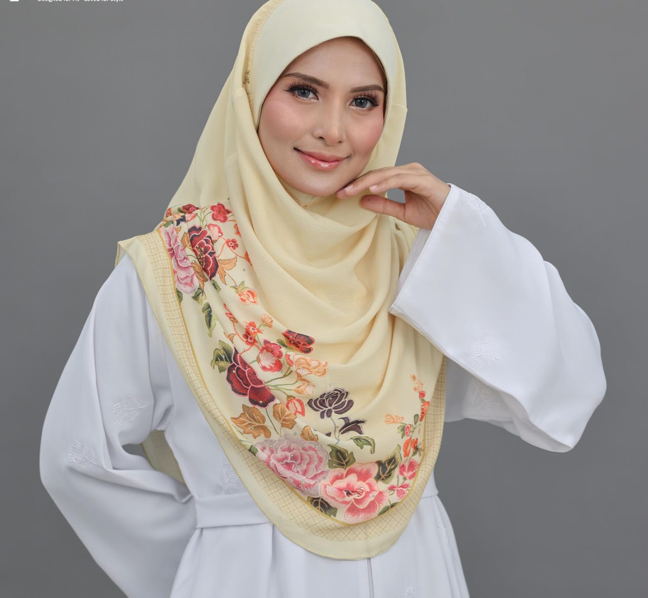 YELLOW RANIA SCARF