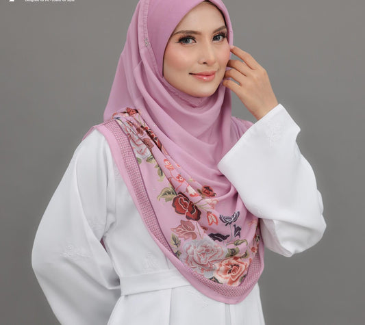 PINK RANIA SCARF
