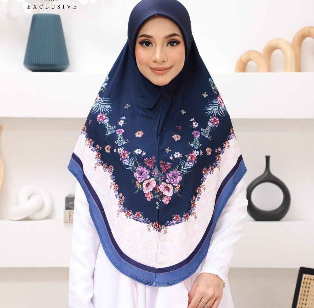 NAVY FIZA SCARF