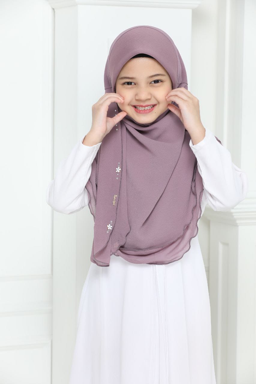 NYLA KIDS SCARF - LILAC