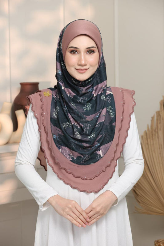 MAUVE HAFA SCARF