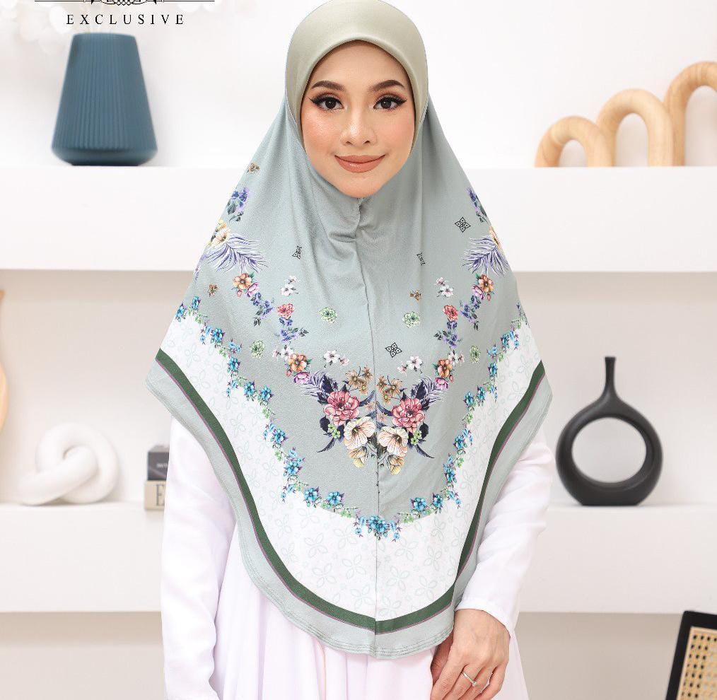 GREEN FIZA SCARF