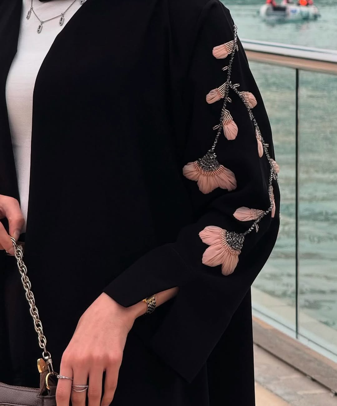 CELINE HANDWORK ABAYA