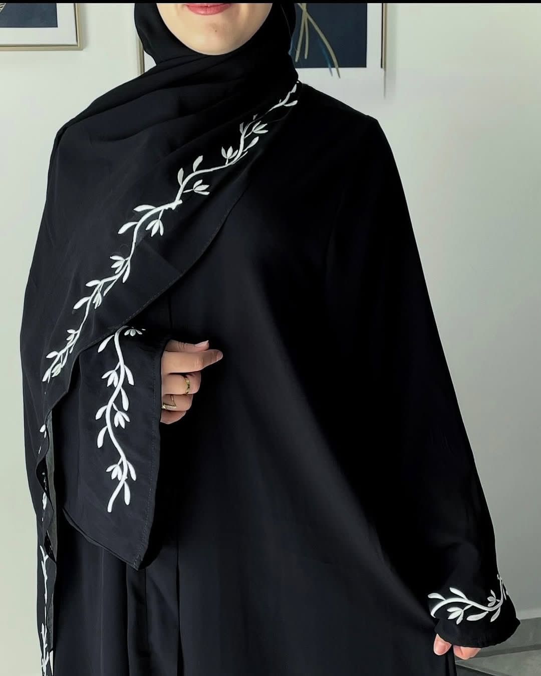 ZAINA EMBRIODERY ABAYA
