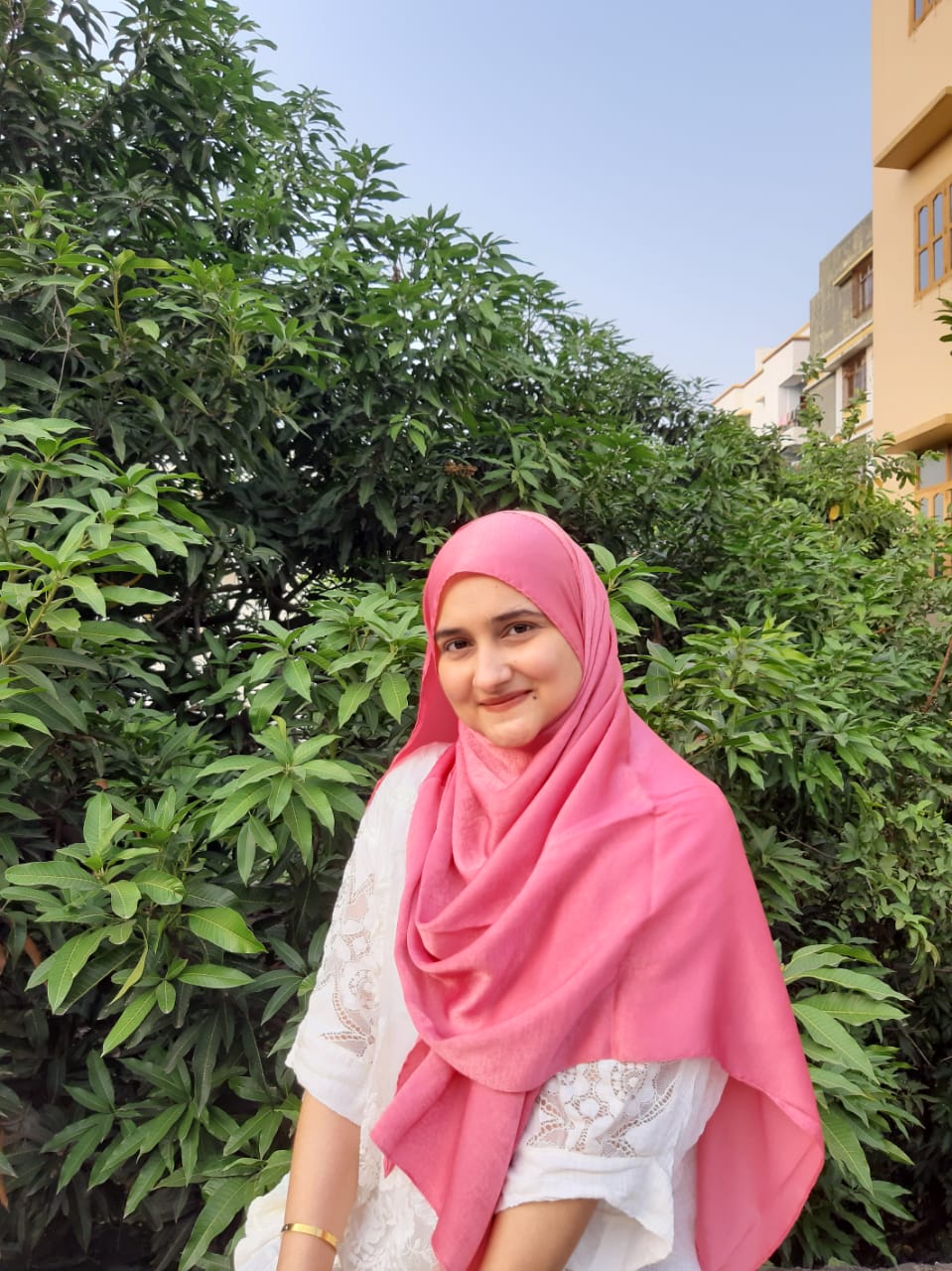 PINK VELVET SATIN HIJAB