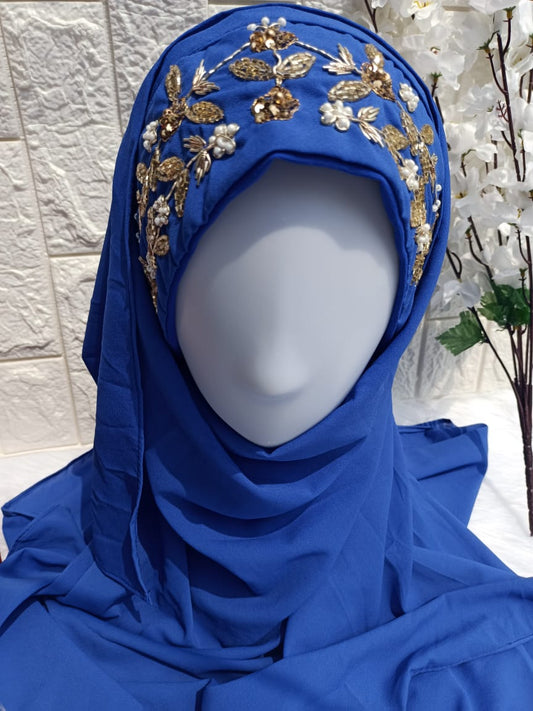 BLUE LUXURY HIJAB