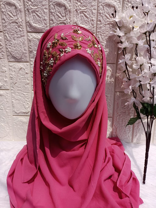 PINK LUXURY HIJAB