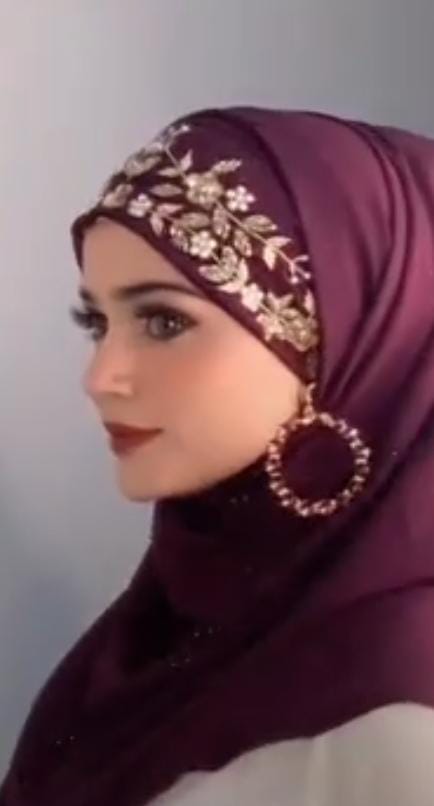PURPLE LUXURY HIJAB