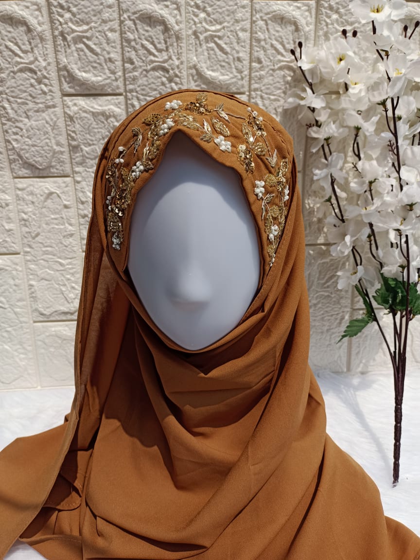 MUSTARD LUXURY HIJAB