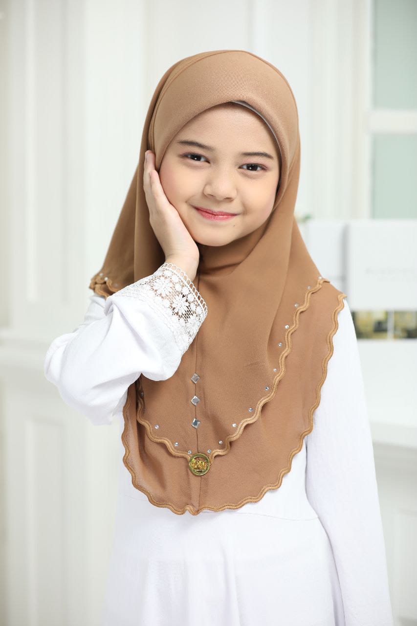 AYZAL KIDS SCARF- CAMEL