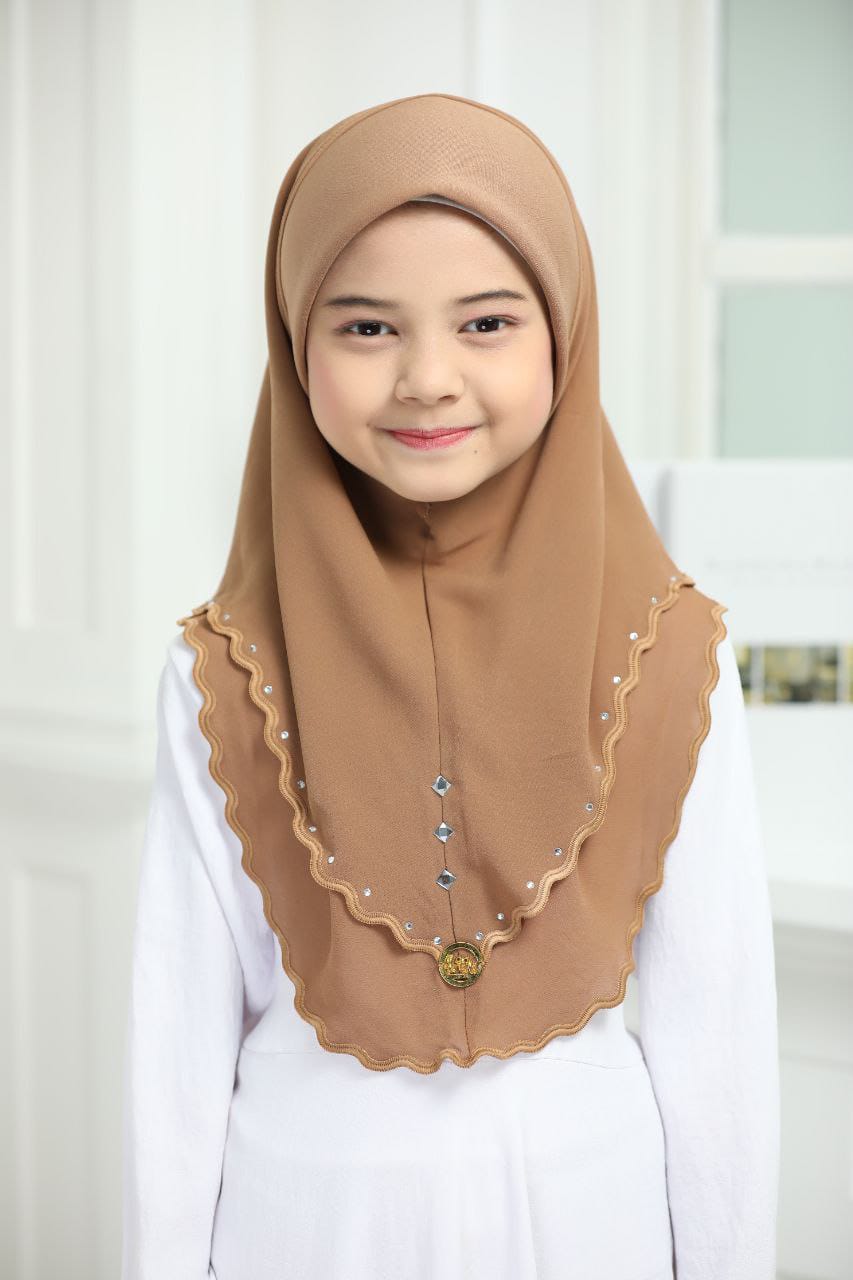 AYZAL KIDS SCARF- CAMEL