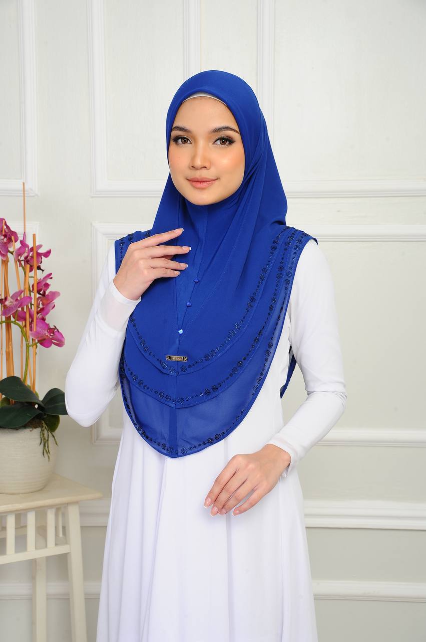 BLUE EIRA LUXE SCARF