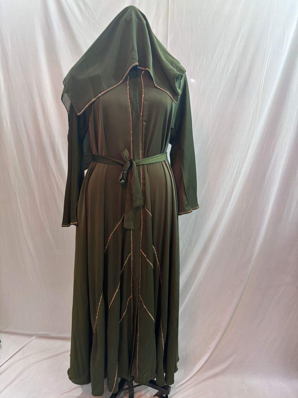 GREEN AMIRA ABAYA