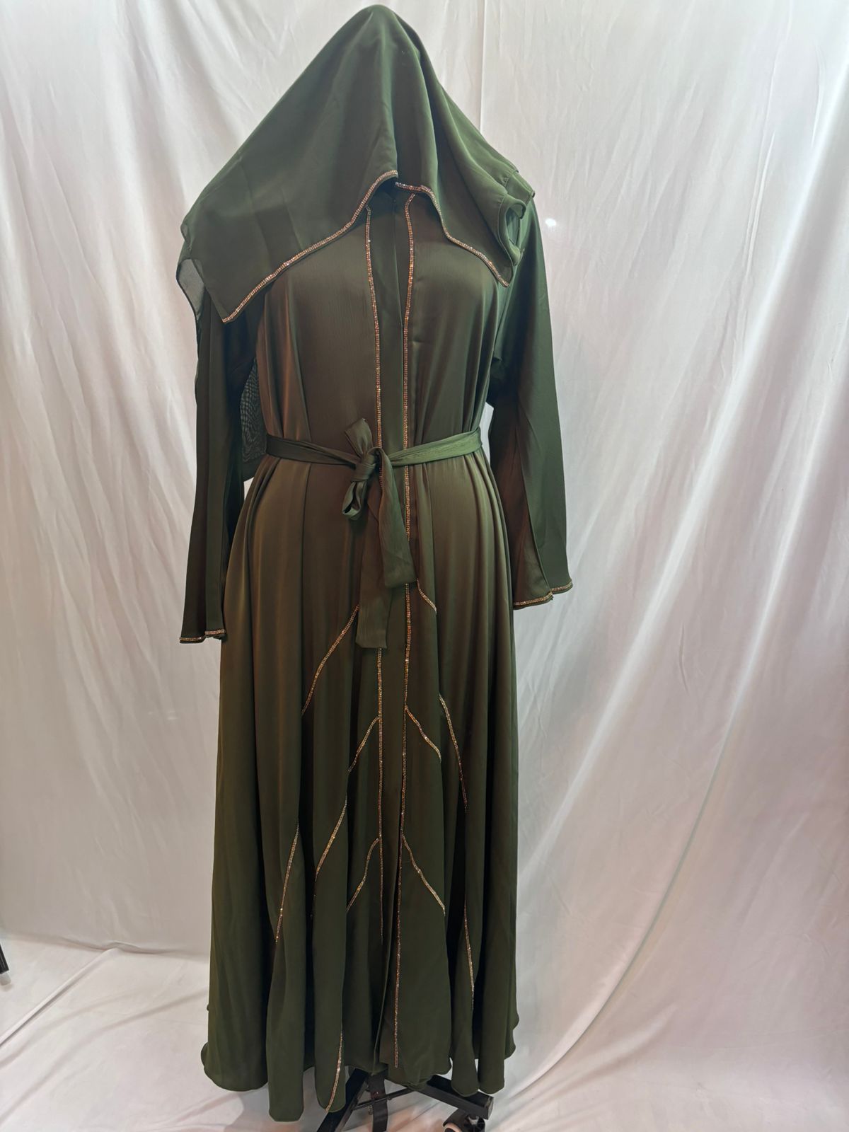 GREEN AMIRA ABAYA