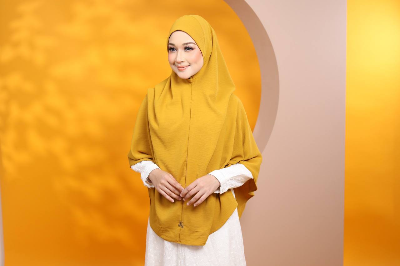 MUSTARD HAFSA SCARF