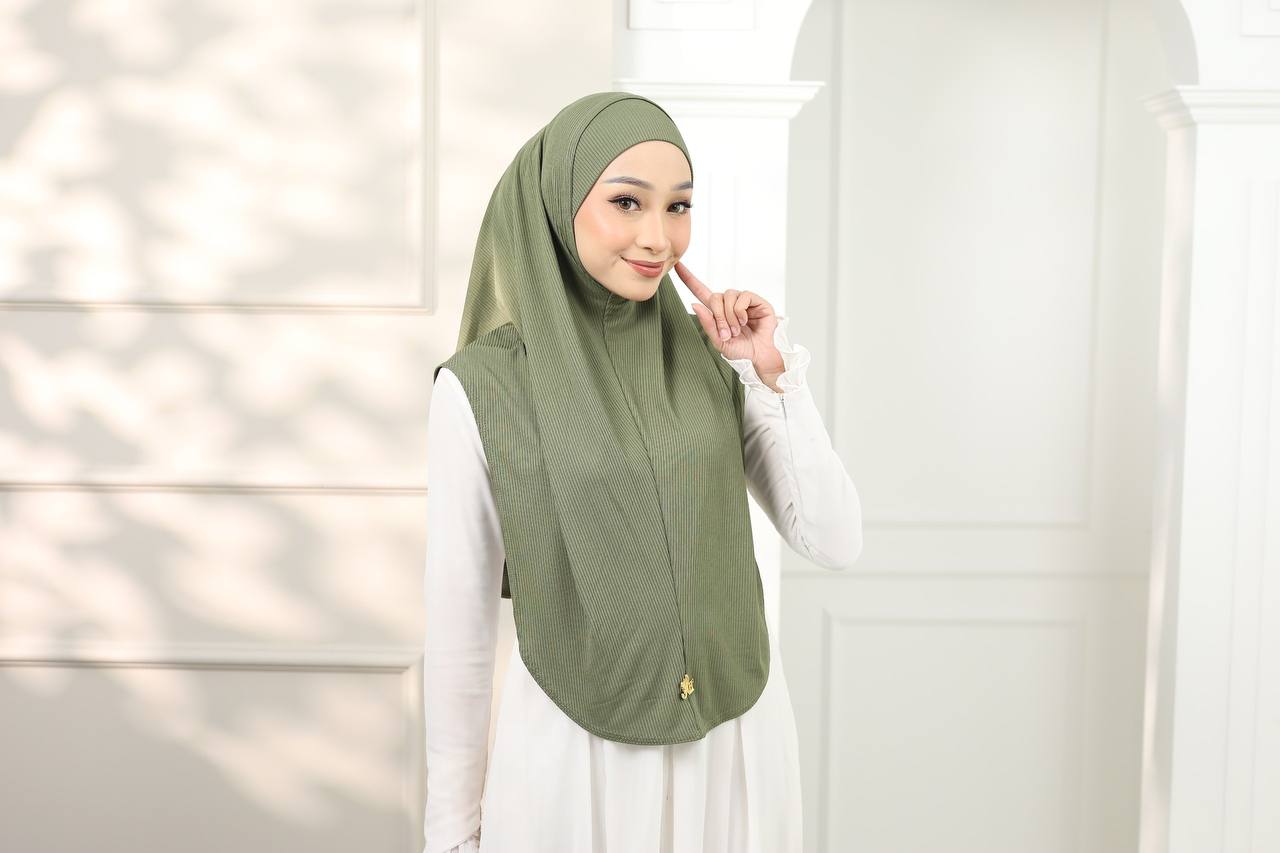 OLIVE  NORA SCARF & CAP SET