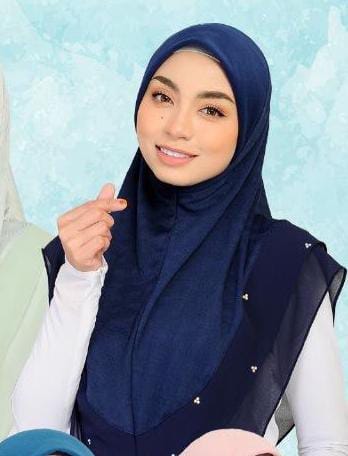 NAVY AINA SCARF