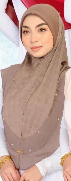 D BROWN AINA SCARF