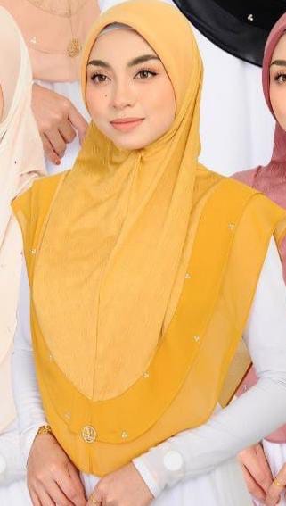 YELLOW AINA SCARF