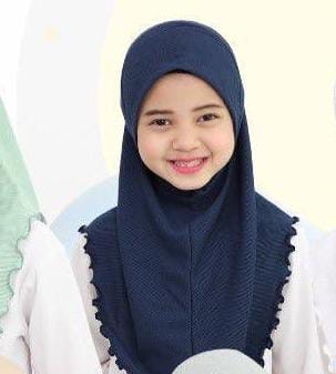 NAVY HIZA KIDS SCARF