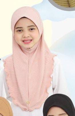 PINK HIZA KIDS SCARF