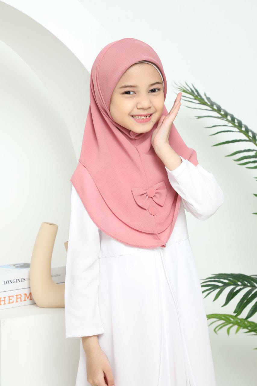 AARA PINK KIDS SCARF